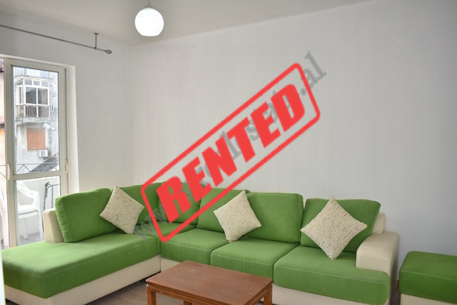 Two-bedroom apartment for rent in Milan Shuflaj Street in Tirana.
It is positioned on the fourth fl